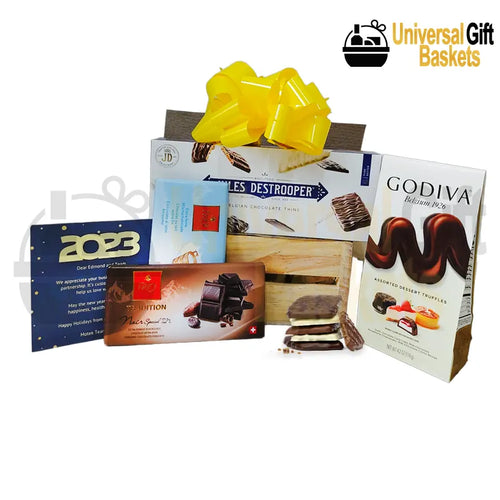 Universal Gift Baskets Costa Rica Chocolates and Cookies