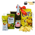 universal gift basket gourmet basket cider and potatoes