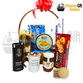 Universal Gift Baskets Costa Rica gourmet basket with coffee and tea